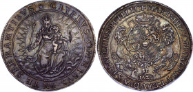 German States Bavaria 1 Taler 1625
KM# 197; Silver; Maximilian I; AUNC/UNC, with amazing toning; Bulged die