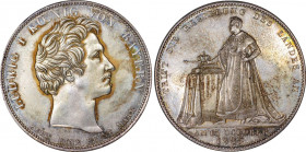 German States Bavaria 1 Taler 1825
KM# 720; Silver; Ludwig I; Coronation of Ludwig I; Mint luster; UNC