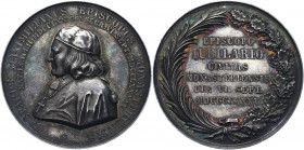 German States Münster "Caspar Maximilian von Droste-Vischering" Silver Medal 1845
Sommer P 79; Silver 29.31 g.; by Chr. Pfeuffer; Caspar Maximilian v...