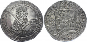 German States Saxony-Albertine 1 Taler 1662 CR
KM# 474; Dav. 7617; Silver 29.05 g.; Johann Georg II; XF