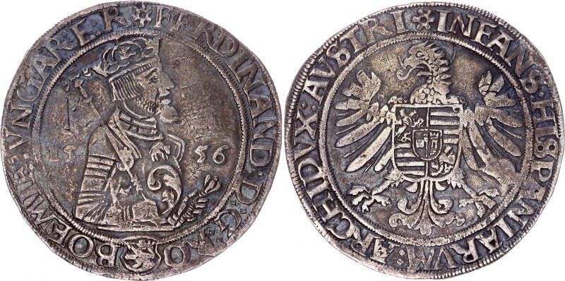 Austria 1 Taler 1556
Dav. 8049; Silver; Ferdinand I.; Kuttenberg Mint.; XF with...