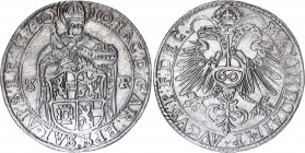 Austria Salzburg 1 Guldenthaler / 60 Kreuzer 1573
Dav# 123; Silver; Johann Jakob Khuen von Belasi Maximilien; XF
