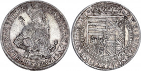 Austria Tyrol 1 Taler 1577 - 1599 (ND)
MT# 277; Ferdinand II of Tyrol; Hall Mint; XF