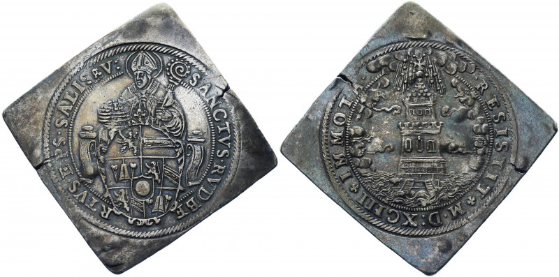 Austria Salzburg 1 Klippe Taler 1593 MDXCIII
Dav. 8200; Zöttl 956; Silver 28.41...