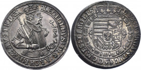 Austria 1 Taler 1632
KM# 629.2; Dav. 3338; Silver 28.38g.; Leopold; Mint luster; AUNC