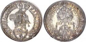 Austria Salzburg 1 Taler 1663
KM# 162; Silver; Guidobald von Thun; AUNC