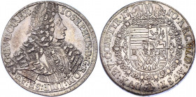 Austria 1 Taler 1710 Overdate
KM# 1438.1; Silver; Joseph I; Hall Mint; Joseph; XF