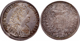 Austria 1 Taler 1737 PCGS MS 63
KM# 1639, Dav ECT# 1055; Silver; Karl VI; Hall Mint