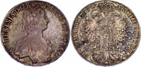 Austria 1 Taler 1755
KM# 1816; Silver; Maria Theresia; Hall Mint ; VF/XF