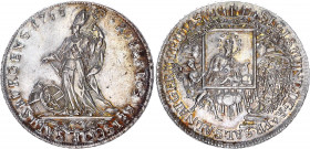 Austria Salzburg 1 Taler 1758
KM# 391; Silver; Sigismund von Schrattenbach; XF
