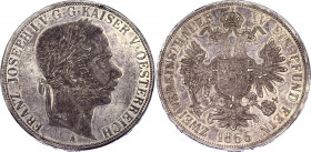 Austria 2 Vereinsthaler 1866 A
KM# 2250; Silver; Franz Joseph I; Mintage 10.395 pcs; UNC with nice toning