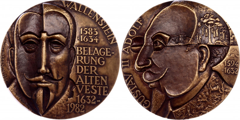 Finland Bronze Wallenstein Medal 1982
Medal for the 350 anniversary of the Batt...