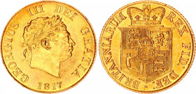 Great Britain 1/2 Sovereign 1817 UNC
KM# 673, Sp. 3786; Gold, UNC. Full mint luster. Rare condition.