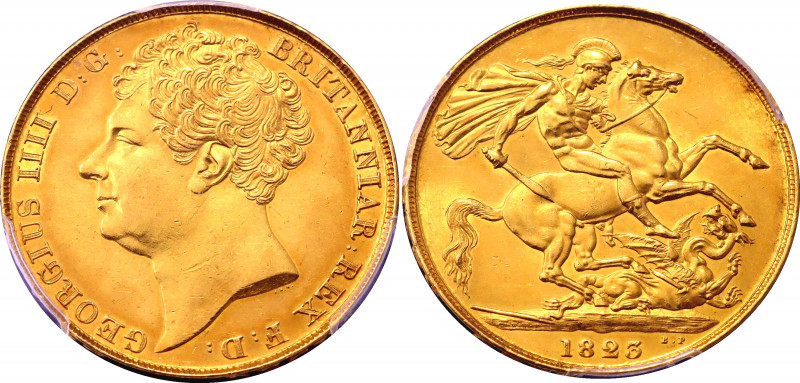 Great Britain 2 Pounds 1823 PCGS AU58
KM# 690; Gold (917) 15,92g.; George IV; A...