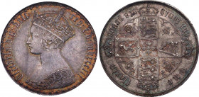 Great Britain 1 Florin 1852 Gothic PCGS MS 63
KM# 746.1; Silver; Victoria