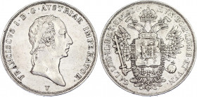 Italian States Lombardy-Venetia 1 Scudo 1824 V
C# 8.3; Silver; Franz I; VF/XF