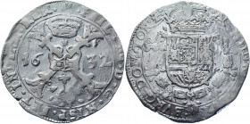 Spanish Netherlands Brabant Patagon 1632
KM# 53.3; Delm# 295; Dav. 4454; Silver 27.78 g.; Philip IV; Mint: Brussels; XF-AUNC