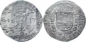 Spanish Netherlands Brabant Patagon 1647
KM# 53.3; Delm# 295; Dav. 4454; Silver 28.06 g.; Philip IV; Mint: Brussels; XF-AUNC