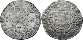 Spanish Netherlands Brabant Patagon 1656
KM# 53.3; Delm# 295; Dav. 4454; Silver 27.74 g.; Philip IV; Mint: Brussels; XF