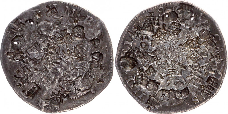 Mexico 4 Reales 1806 with Chinese Chopmarks
Silver; Charles IIII; Countermarked...