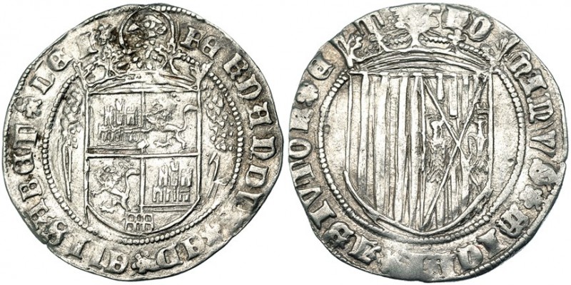 ACUÑACIONES ANTERIORES A LA PRAGMÁTICA DE 1497. Real. Segovia. ca-337. mbc+.
