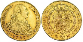 2 escudos. 1790. Madrid. MF. VI-1040. MBC+.