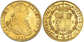 8 escudos. 1801. México. FT. VI-1338. MBC.