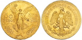 MÉXICO. 50 pesos. 1926. KM-481. Pequeñas marcas. EBC.