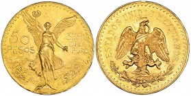 MÉXICO. 50 pesos. 1929. KM-481. Pequeñas marcas. EBC+.