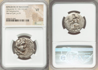 MACEDONIAN KINGDOM. Alexander III the Great (336-323 BC). AR tetradrachm (26mm, 5h). NGC VF. Posthumous issue of Ake or Tyre, dated Regnal Year 23 of ...