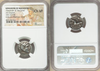 MACEDONIAN KINGDOM. Alexander III the Great (336-323 BC). AR drachm (18mm, 9h). NGC Choice VF. Early posthumous issue of Lampsacus, ca. 323-317 BC. He...