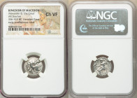 MACEDONIAN KINGDOM. Alexander III the Great (336-323 BC). AR drachm (16mm, 11h). NGC Choice VF. Posthumous issue of Magnesia ad Maeandrum, ca. 319-305...