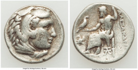 MACEDONIAN KINGDOM. Alexander III the Great (336-323 BC). AR drachm (18mm, 4.23 gm, 12h). Choice Fine. Lifetime issue of Abydus, ca. 328-323 BC. Head ...