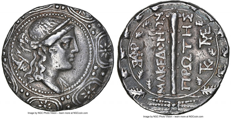 MACEDON UNDER ROME. First Meris. Ca. 167-148 BC. AR tetradrachm (29mm, 16.69 gm,...