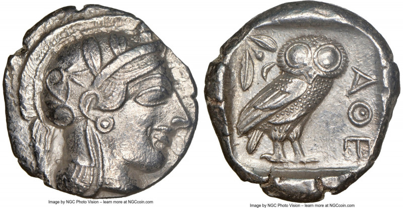 ATTICA. Athens. Ca. 440-404 BC. AR light-weight specimen tetradrachm (24mm, 16.8...