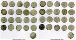Cilician Armenia 21-Piece Lot of Uncertified Trams of Various Rulers, Average size 21.2mm. Average weight 2.47gm. Sold as is, no returns. 

HID09801...