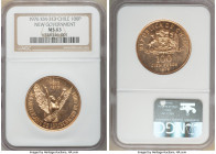 Republic gold "New Government Anniversary" 100 Pesos 1976-So MS63 NGC, Santiago mint, KM213. AGW 0.5874 oz. 

HID09801242017

© 2020 Heritage Auct...