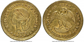 Estados Unidos gold Peso 1872 MS62 NGC, Medellin mint, KM157.1. Condor. AGW 0.0467 oz. 

HID09801242017

© 2020 Heritage Auctions | All Rights Res...