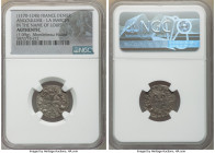 La Marche 4-Piece Lot of Certified Deniers ND (1170-1245) Authentic NGC, Angouleme (In the name of Louis). Weights range from 0.76-1.09gm. Sold as is,...