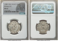 Charles VI Gros ND (1380-1422) MS62 NGC, Dup-387. 26mm. Silvered-ash toned with residual luster. 

HID09801242017

© 2020 Heritage Auctions | All ...