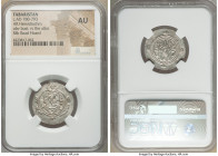 Abbasid Governors of Tabaristan. Anonymous Hemidrachm PYE 134 (AH 169 / AD 785) AU NGC, Tabaristan mint, A-73. Anonymous type with Afzut in front of b...
