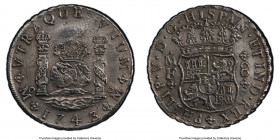Philip V 8 Reales 1743/2 Mo-MF AU Details (Saltwater Damage) PCGS, Mexico City mint, KM103, Cal-794. 

HID09801242017

© 2020 Heritage Auctions | ...