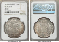 Charles IV 8 Reales 1808 Mo-TH MS61 NGC, Mexico City mint, KM109. Taupe-gray toned surfaces, residual luster. 

HID09801242017

© 2020 Heritage Au...