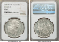 Charles IV 8 Reales 1808/7 Mo-TH MS61 NGC, Mexico City mint, KM109.

HID09801242017

© 2020 Heritage Auctions | All Rights Reserved