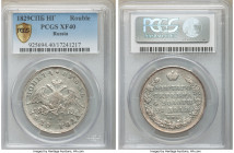 Nicholas I Rouble 1829 CПБ-HГ XF40 PCGS, St. Petersburg mint, KM-C161.

HID09801242017

© 2020 Heritage Auctions | All Rights Reserved