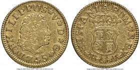 Philip V gold 1/2 Escudo 1745 S-PJ AU53 NGC, Seville mint, KM361.2.

HID09801242017

© 2020 Heritage Auctions | All Rights Reserved