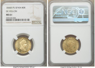 Isabel II gold 80 Reales 1846 B-PS MS61 NGC, Barcelona mint, KM578.1. De Vellon. AGW 0.1905 oz. 

HID09801242017

© 2020 Heritage Auctions | All R...