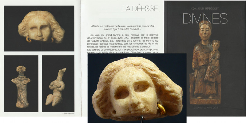 Proche Orient - Représentation d'Aphrodite en marbre - 1000 / 500 av. J.-C.
Trè...