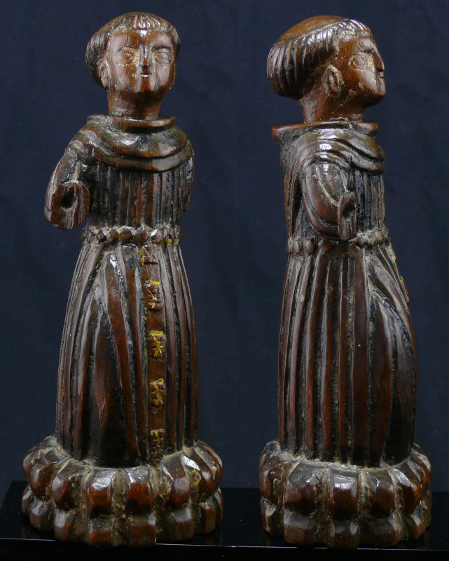 Espagne - Statuette de moine en bois - 1800 ap. J.-C.
Très belle statue en bois...