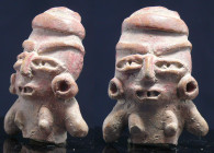 Précolombien - Mexique - Buste de femme en terre cuite - 1200 av. / 200 ap. J.-C.
Joli buste de femme en terre cuite de couleur marron avec de beaux ...